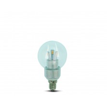 Dimmable E12 Base LED Globe Bulb 3w  Warm White  White